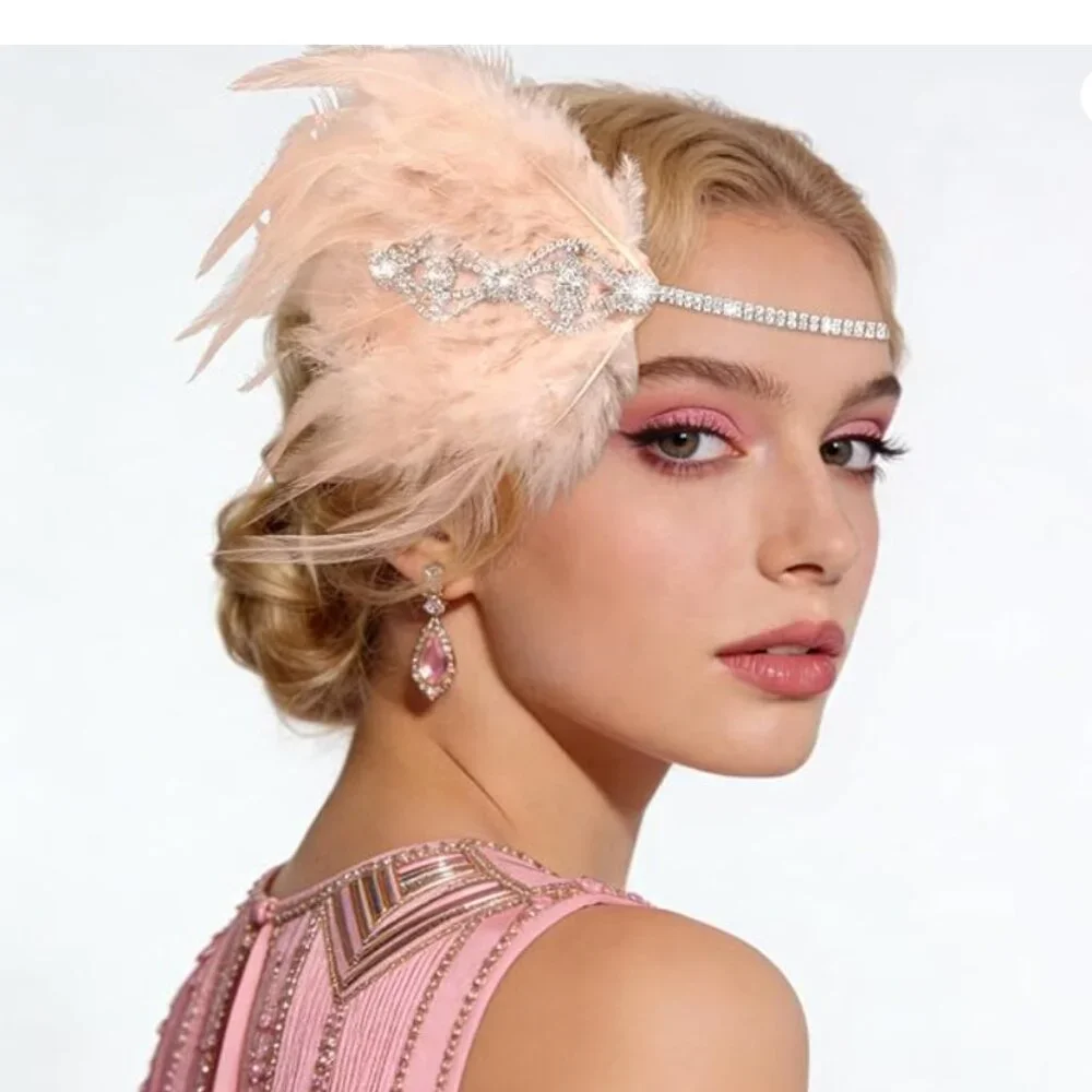 Flapper Feather Headband